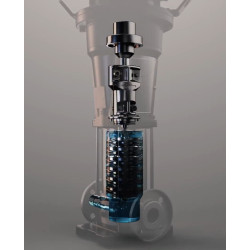Sausai statomas daugiapakopis siurblys Franklin EV3/18 FI022 T5 E1 IE3 E-Tech 2.2kW 400V max. 136.5m 75L/min.